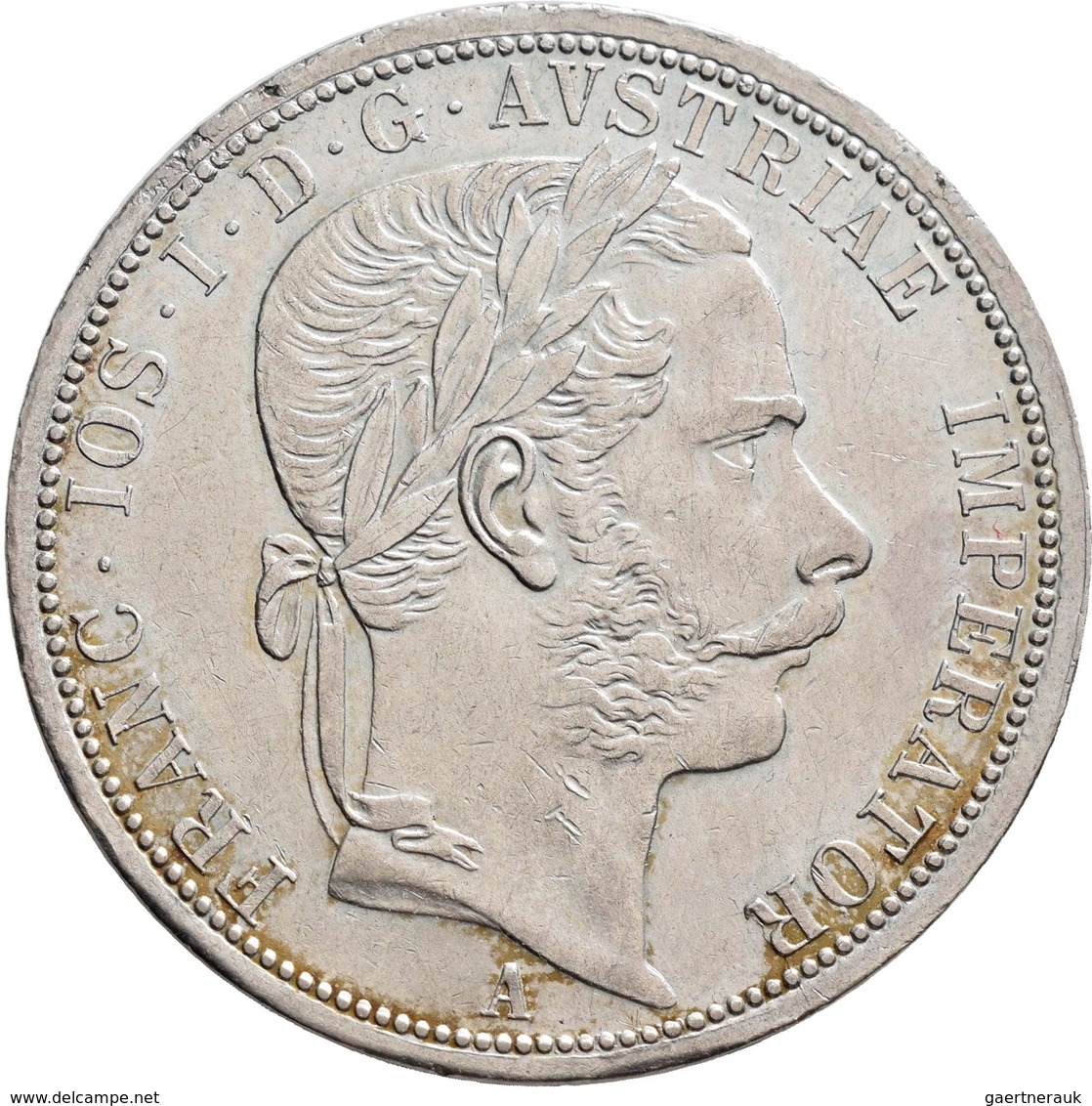 Haus Habsburg: Franz Joseph I. 1848-1916: Doppelgulden / 2 Florin 1866 A. Herinek 494, Jaeger 336, F - Autres – Europe