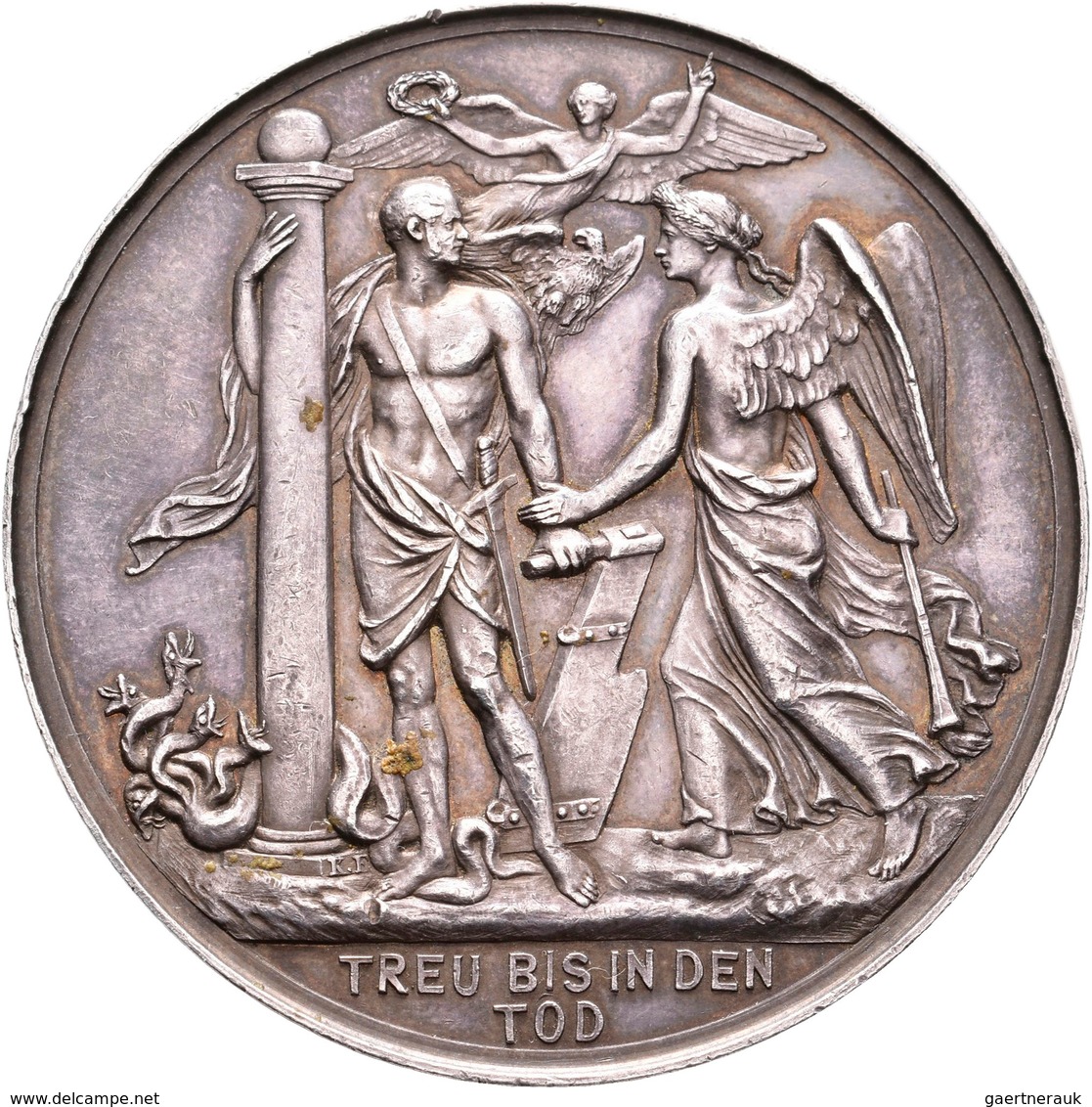 Medaillen Deutschland: Brandenburg-Preussen, Friedrich Wilhelm 1795-1850, Graf Von Brandenburg: Silb - Sonstige & Ohne Zuordnung