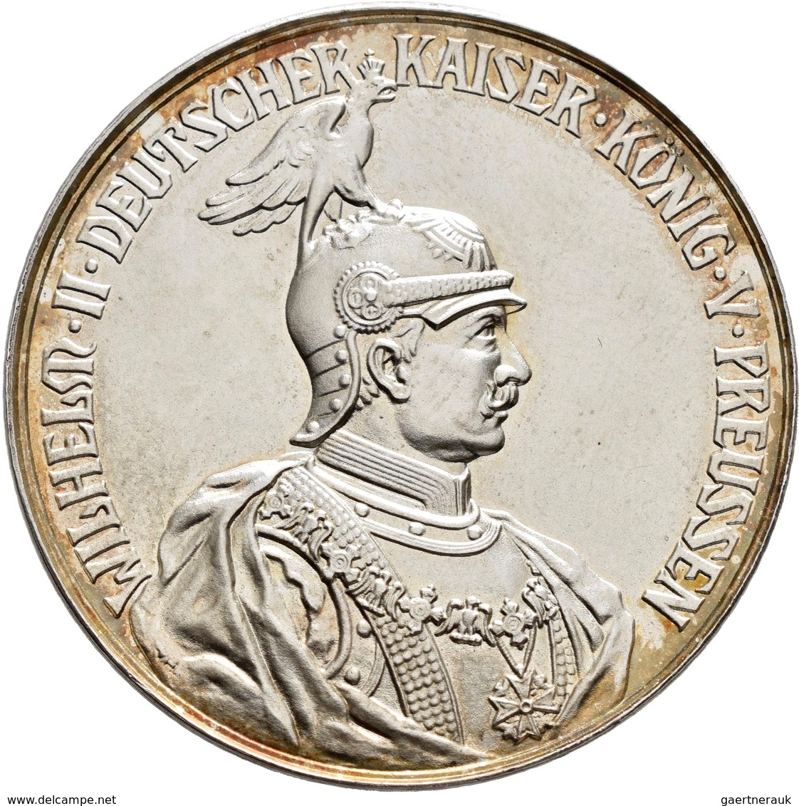 Medaillen Deutschland - Geographisch: Berlin: Silbermedaille 1987 Von Victor Huster, Nach Einem Mode - Autres & Non Classés