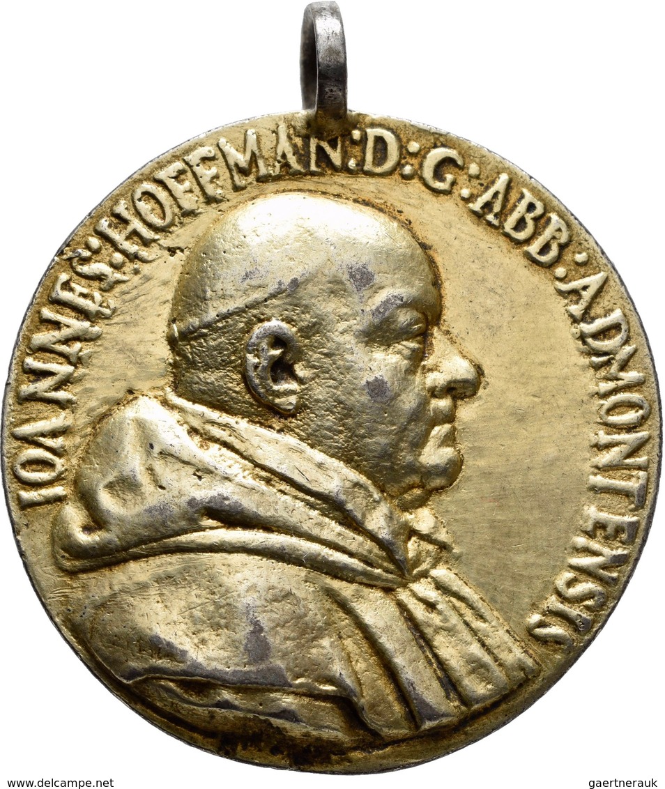 Medaillen - Religion: Admont-Abtei, Johannes IV. Hoffmann 1581-1614: Silbermedaille O.J., Von Pietro - Zonder Classificatie