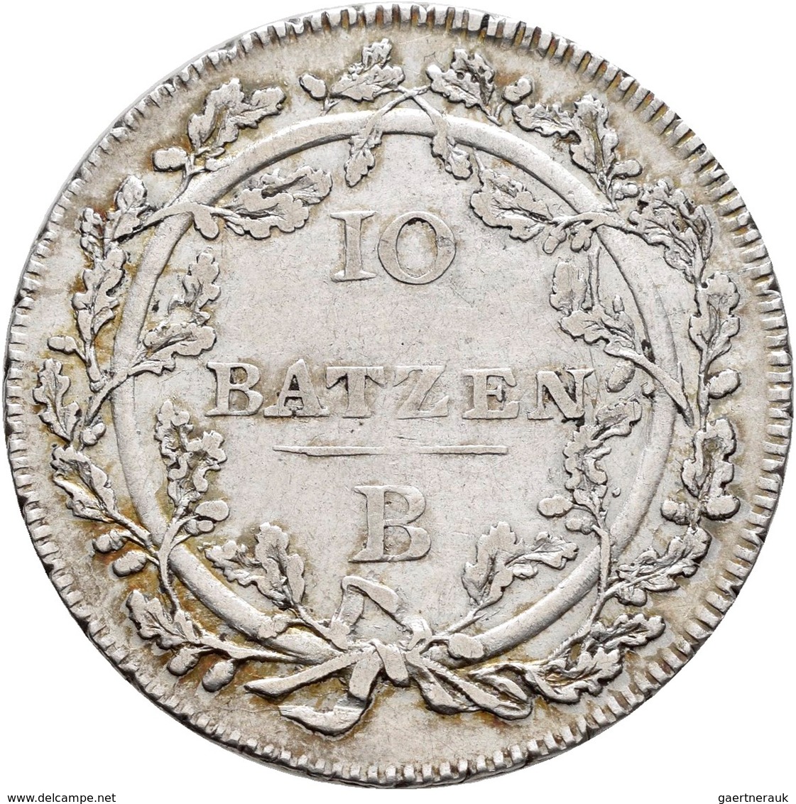 Schweiz: Lot 6 Stück; Basel 1/3 Taler 1764, Bern 1/4 Taler 1758, Helvetische Republik 10 Batzen 1799 - Andere & Zonder Classificatie