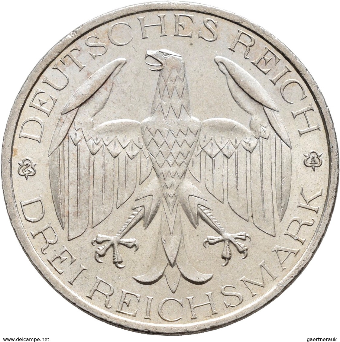 Weimarer Republik: Lot 25 Münzen;dabei 3 Mark 1924 A, 3 Reichsmark 1929 A Waldeck, 1929 E Meißen, 19 - Sonstige & Ohne Zuordnung