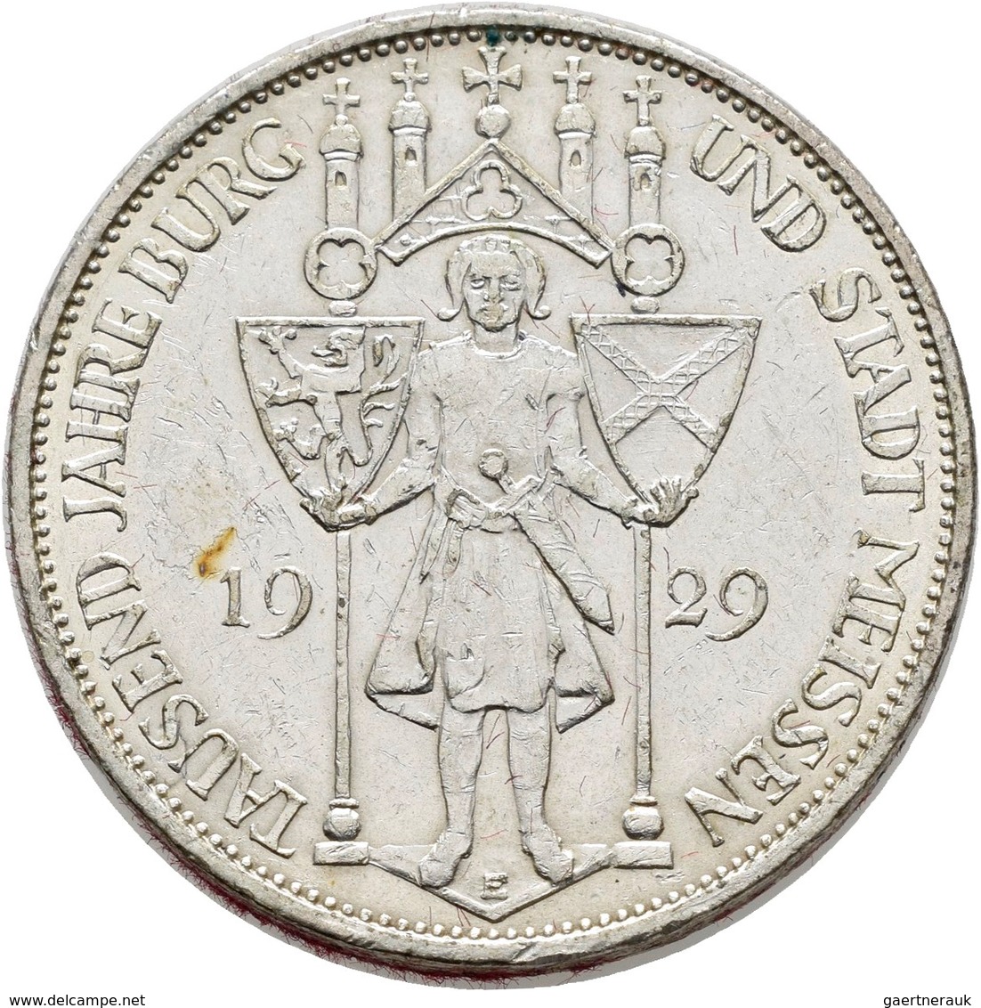 Weimarer Republik: Lot 25 Münzen;dabei 3 Mark 1924 A, 3 Reichsmark 1929 A Waldeck, 1929 E Meißen, 19 - Andere & Zonder Classificatie