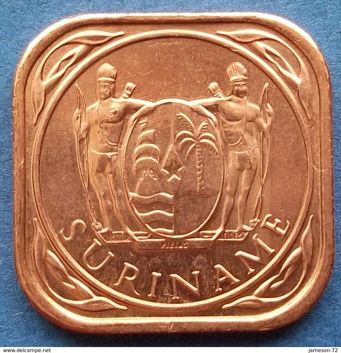 SURINAME - 5 Cents 1988 KM# 12.1b Republic Since 1975 - Edelweiss Coins - Surinam 1975 - ...