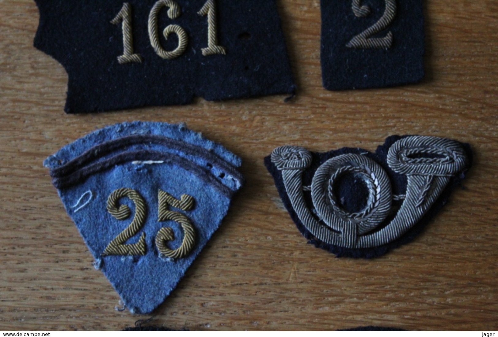 Lot  Officier Insignes Tissus Guerre 1914 1918  Insigne De Tir U - 1914-18