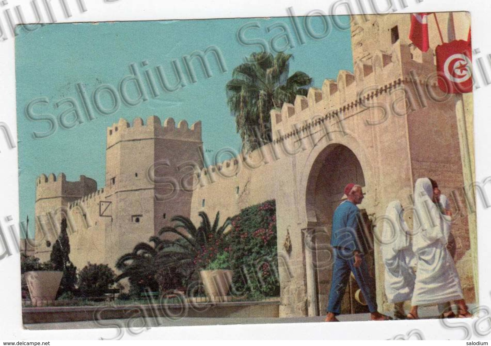 Les Remparts - Tunisia - TASSATO - Republique Tunisienne - Storia Postale - Tunisia (1956-...)
