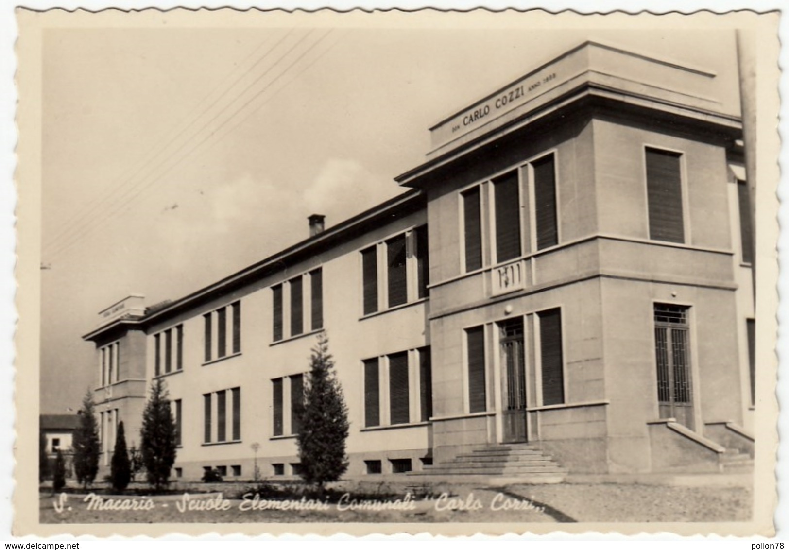 S. MACARIO - SCUOLE LEMENTARI COMUNALI "CARLO COZZI" - SAMARATE - FERNO - VARESE - 1960 - Varese