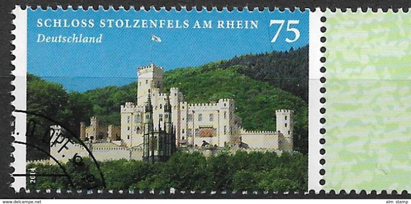 2014  Allem. Fed.  Deutschland MI. 3049 FD-used  RR  Schloss Stolzenfels Am Rhein - Oblitérés
