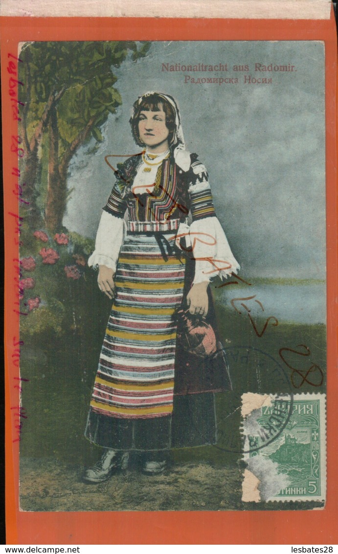 CPA  Bulgarie  Nationaltracht  Aus Radomir   Jan 2019 862 - Bulgarie