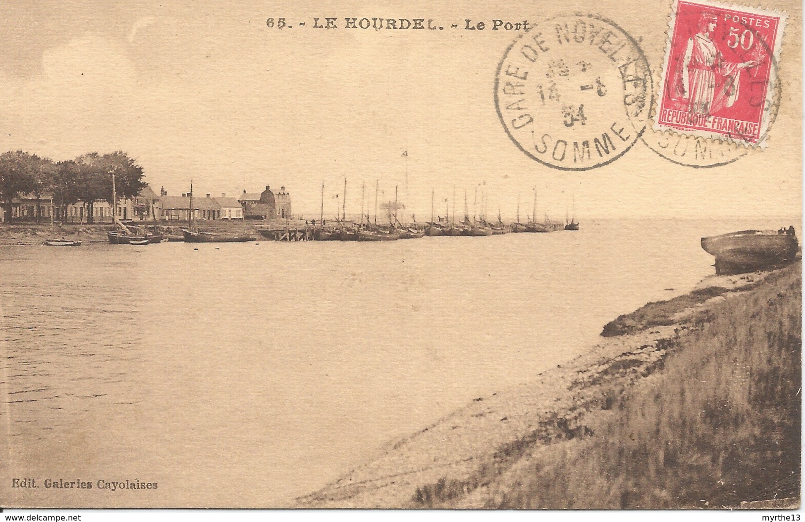 80  LE HOURDEL  Le Port - Le Hourdel