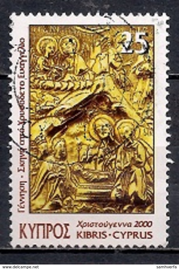 Cyprus 2000 - Christmas Stamps - Usados