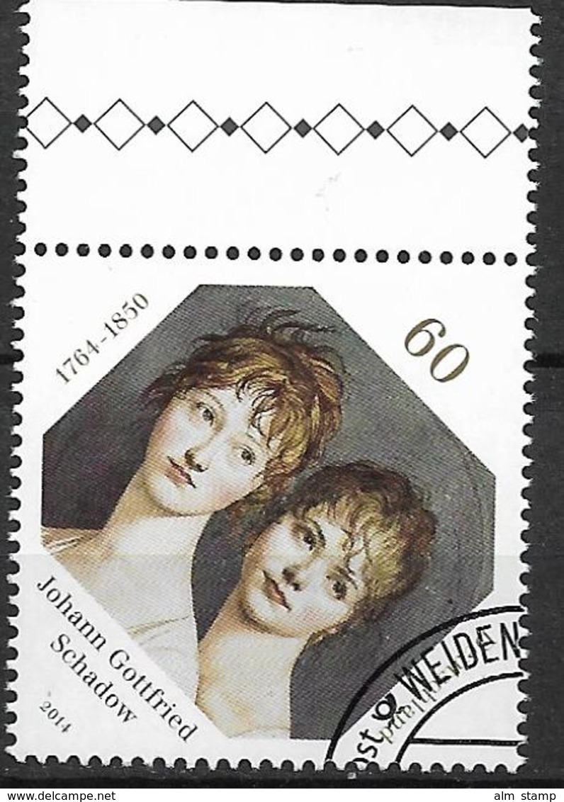 2014  Allem. Fed.  Deutschland MI. 3079 FD- Used  250. Geburtstag Von Johann Gottfried Schadow - Oblitérés