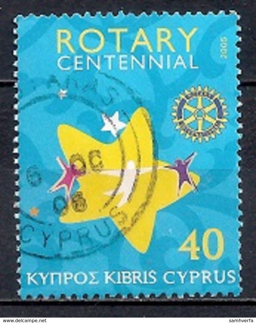 Cyprus 2005 - The 100th Anniversary Of Rotary International - Usados