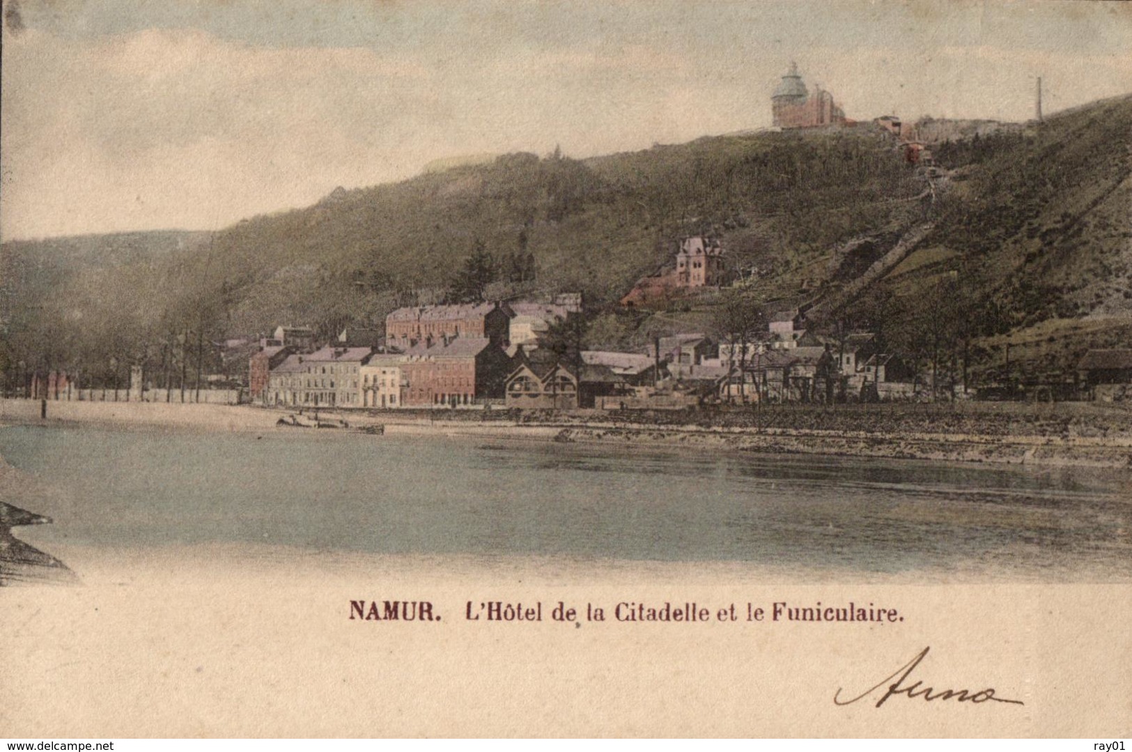 BELGIQUE - NAMUR - L'Hôtel De La Citadelle Et Le Funiculaire. - Namur