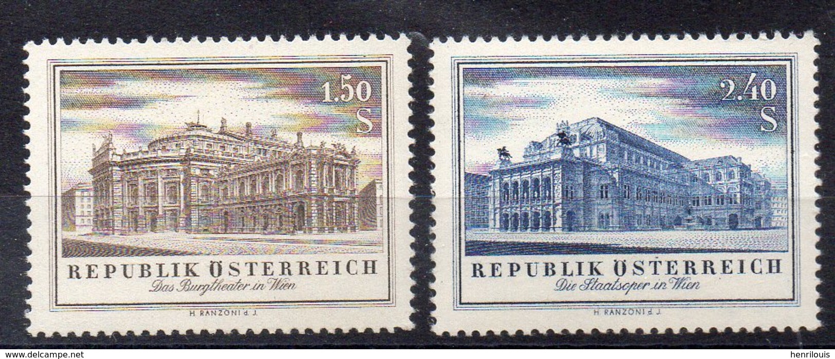 AUTRICHE Timbres Neufs ** De 1955  (ref 5985 ) - Unused Stamps