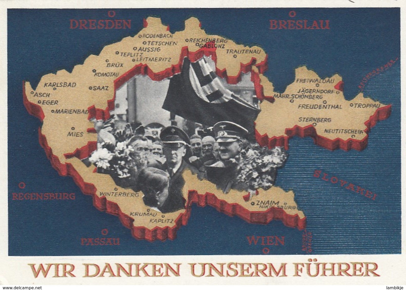 Deutsches Reich Postkarte P275 1938 - Briefe U. Dokumente