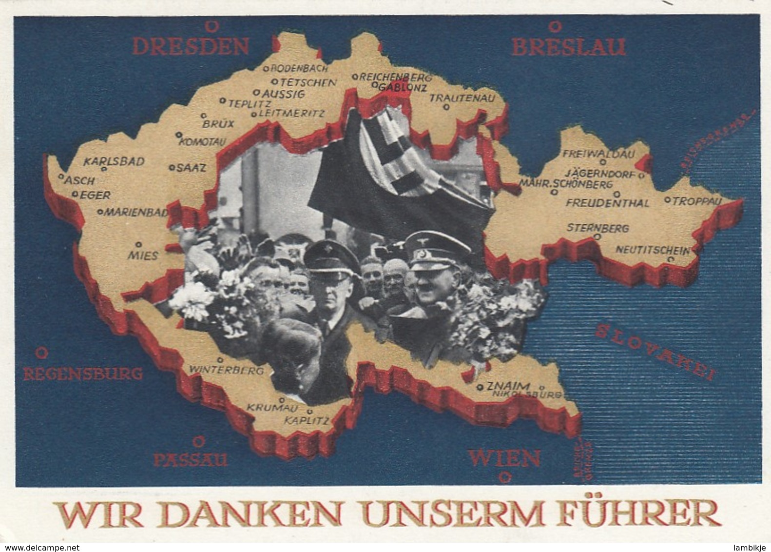 Deutsches Reich Postkarte P279 1938 - Briefe U. Dokumente
