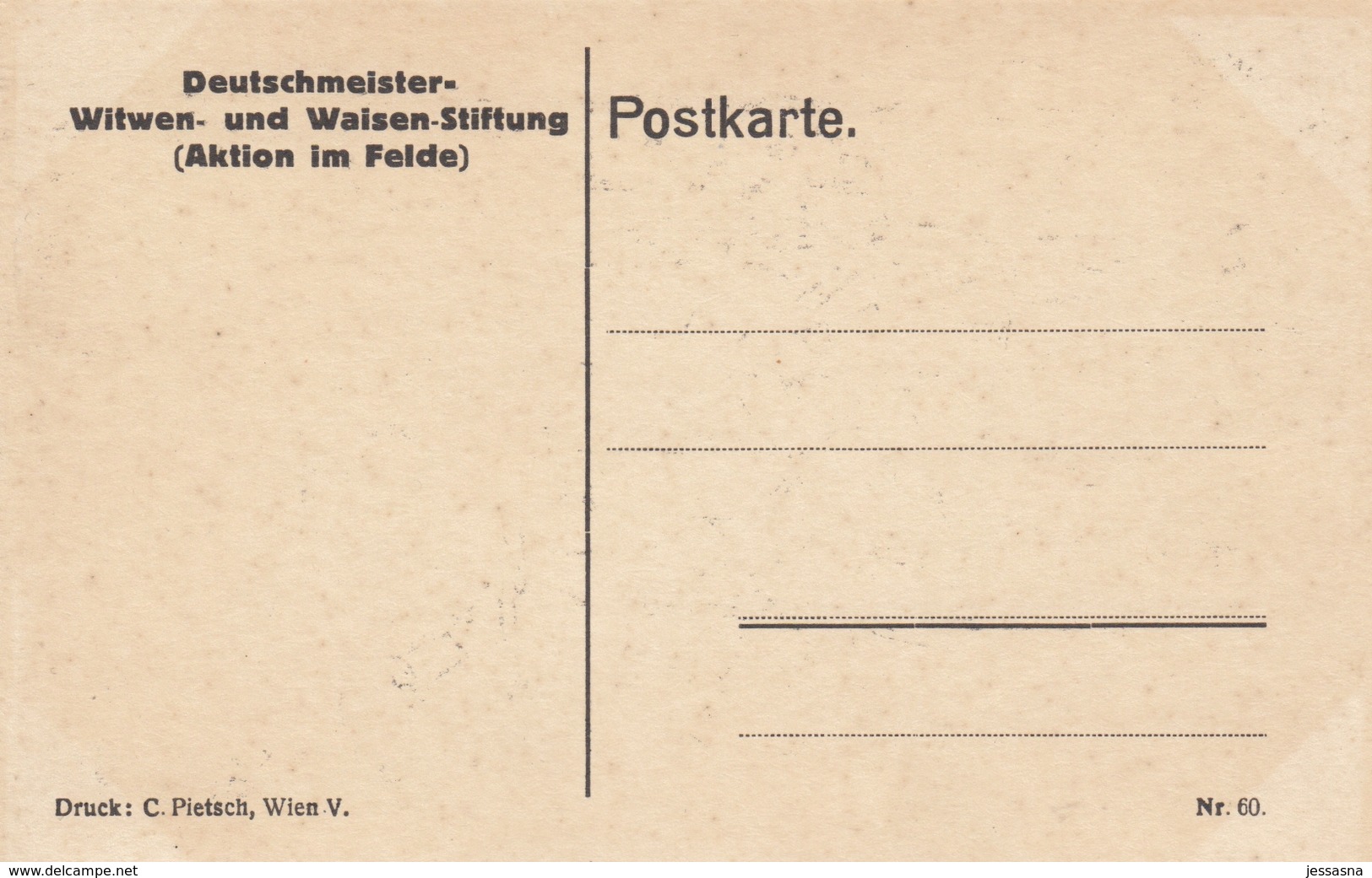 AK (Künstler) - I. WK - AUF DER LORI (R. Kristen) Deutschmeister Witwen- Und Waisen-Stiftung 1915 - Humorísticas