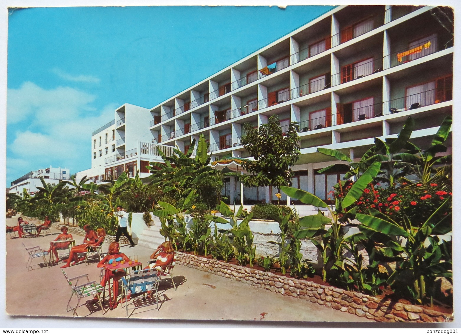 HOTEL NAUTICO EBESO, SES  FIGUERETES, IBIZA. POSTED 1960’s - Ibiza