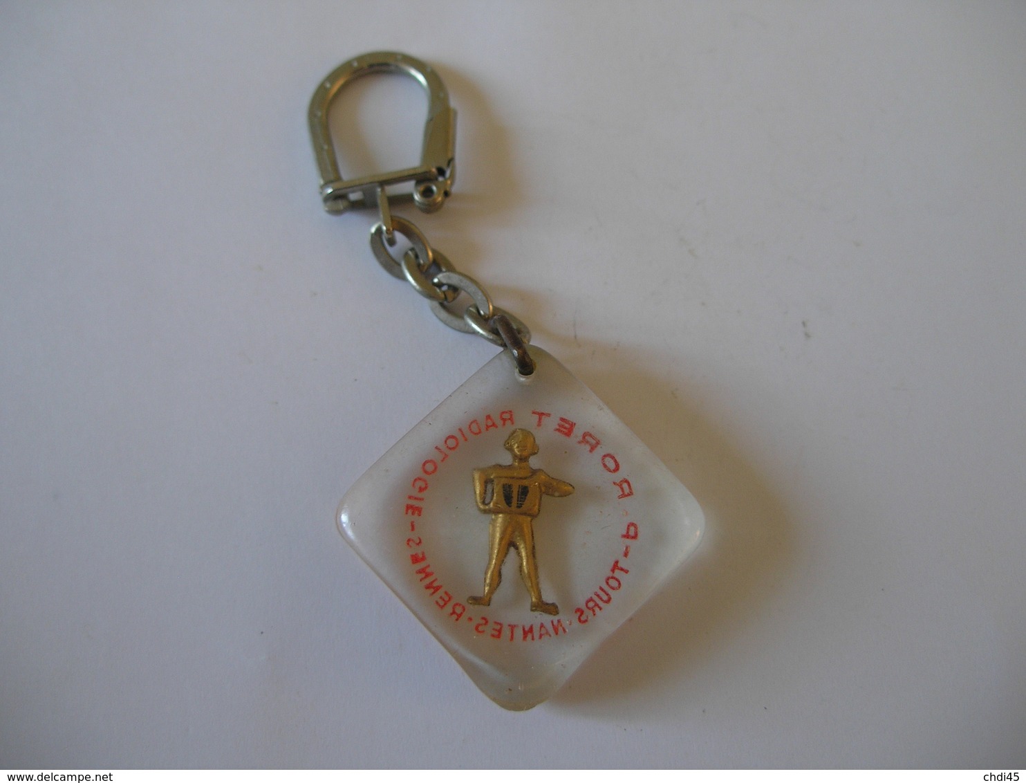 Porte Clefs FORET RADIOLOGIE TOURS NANTES RENNES - Porte-clefs