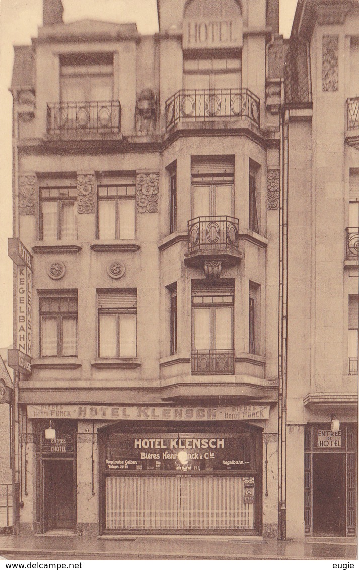 44/ Luxembourg Gare, Rue De Strasbourg, Hotel Klensch "Beim Louise" - Luxemburgo - Ciudad