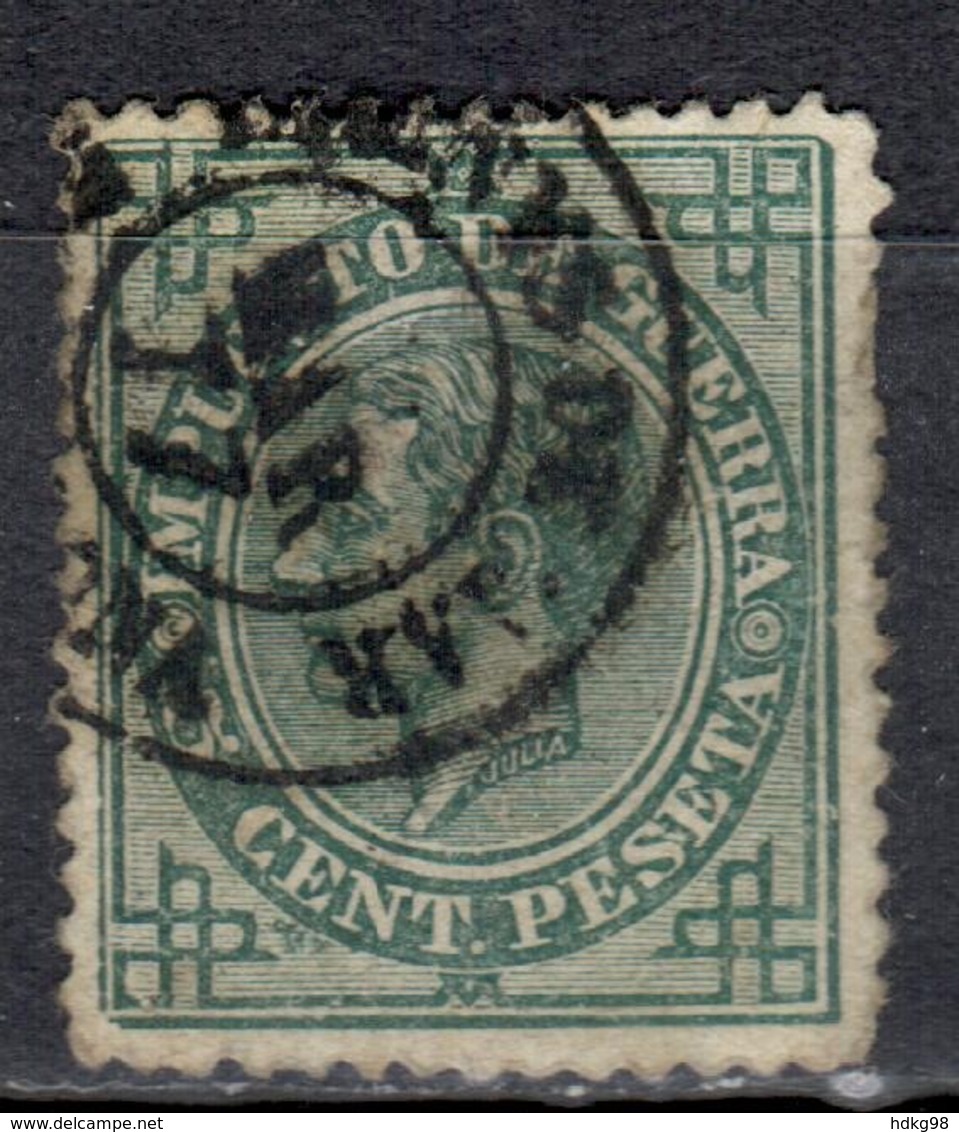 E+ Spanien 1876 Mi 7 Kriegssteuermarke: Alfons II. - Oorlogstaks