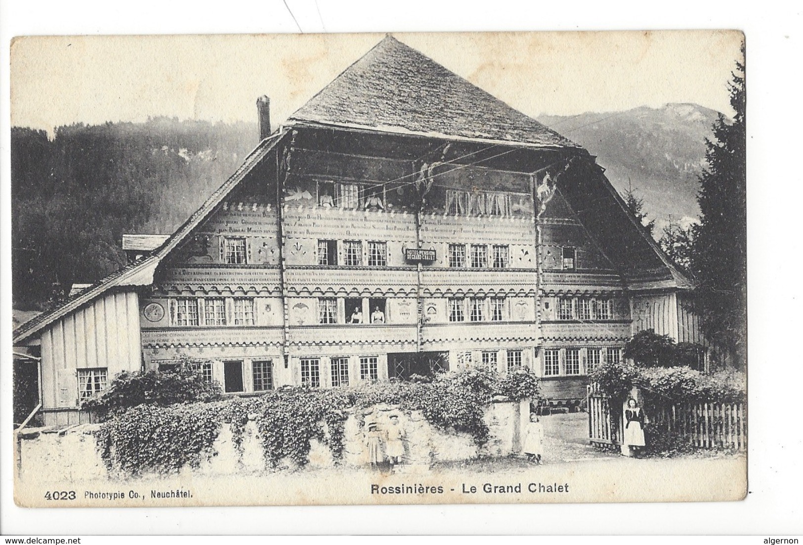 21378 - Rossinières Le Grand Chalet 1906 - Rossinière