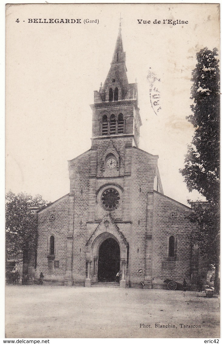 30 BELLEGARDES **Vue De L'Eglise** - Bellegarde