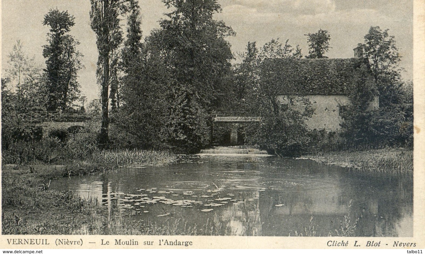 58 - Verneuil - Le Moulin De L'Andarge - Autres & Non Classés