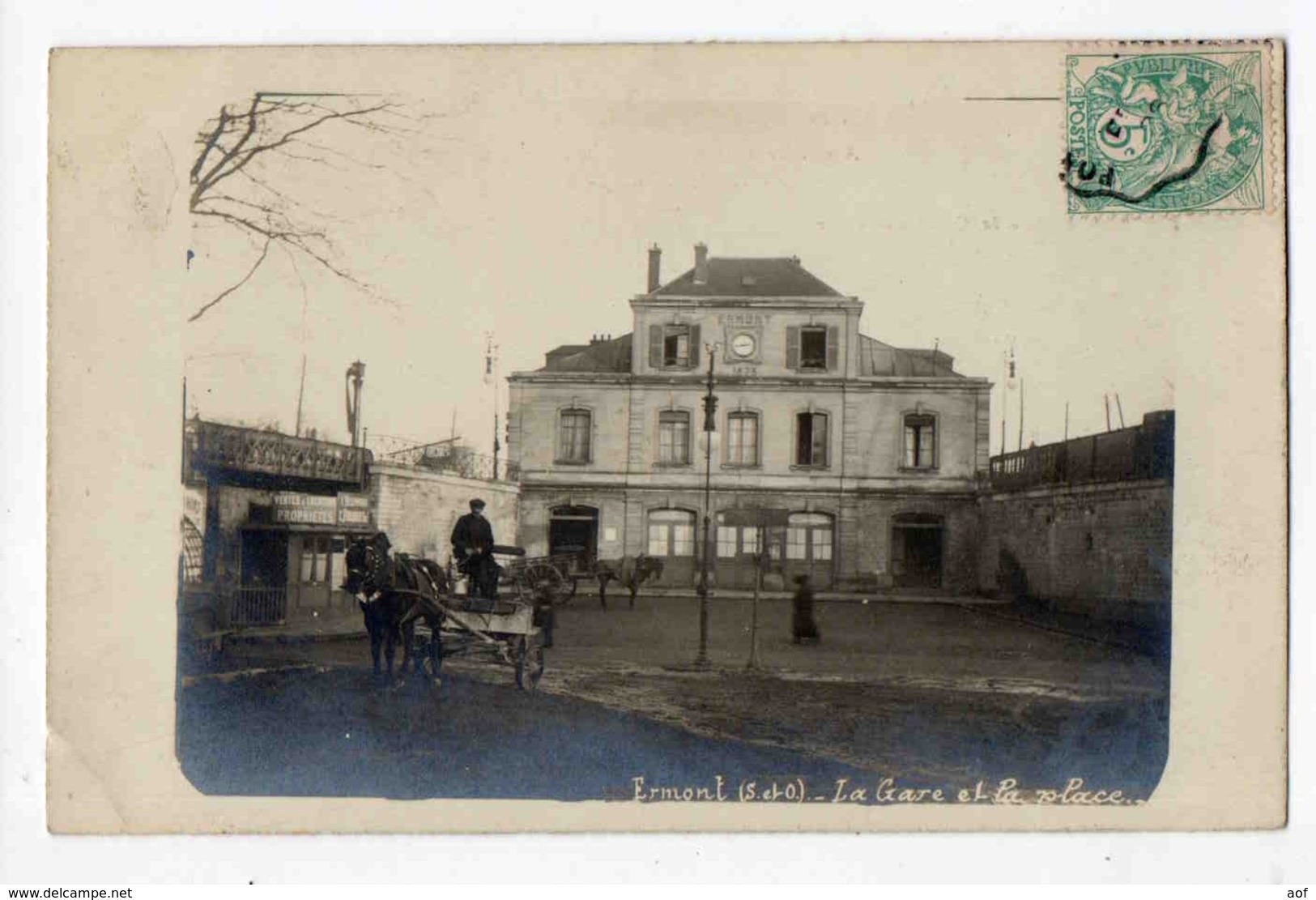 ERMONT Gare Carte Photo - Ermont-Eaubonne