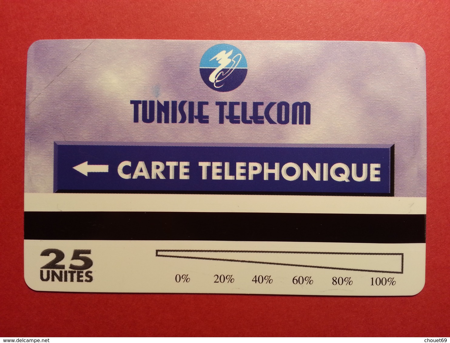 TUNISIE Magnetic Card 25u Map Of Tunisia & Phone MINT URMET NEUVE (CF1116 - Tunisia