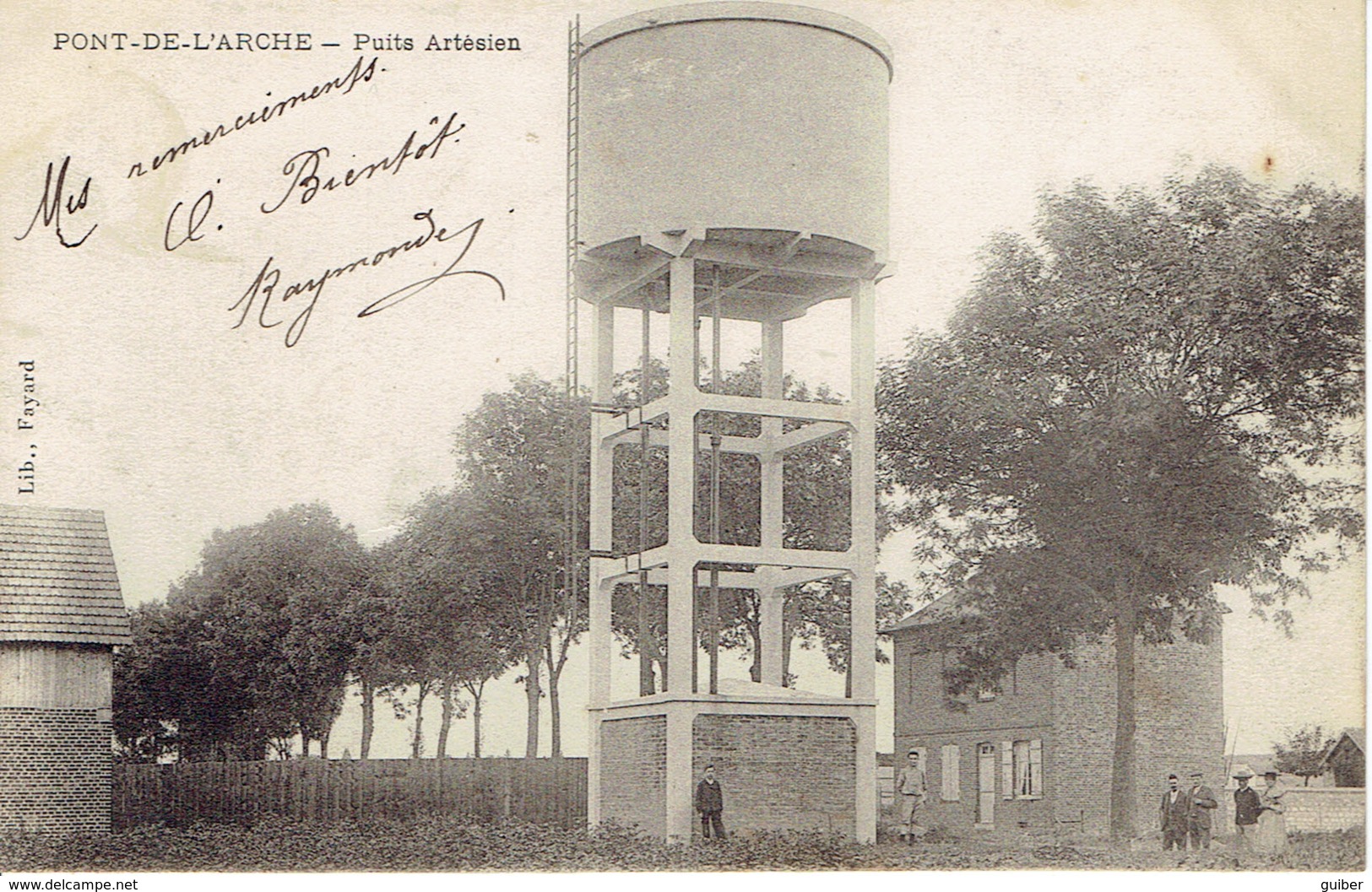 27 Normandie Pont De L'arche Puits Artesien Rare ! - Pont-de-l'Arche