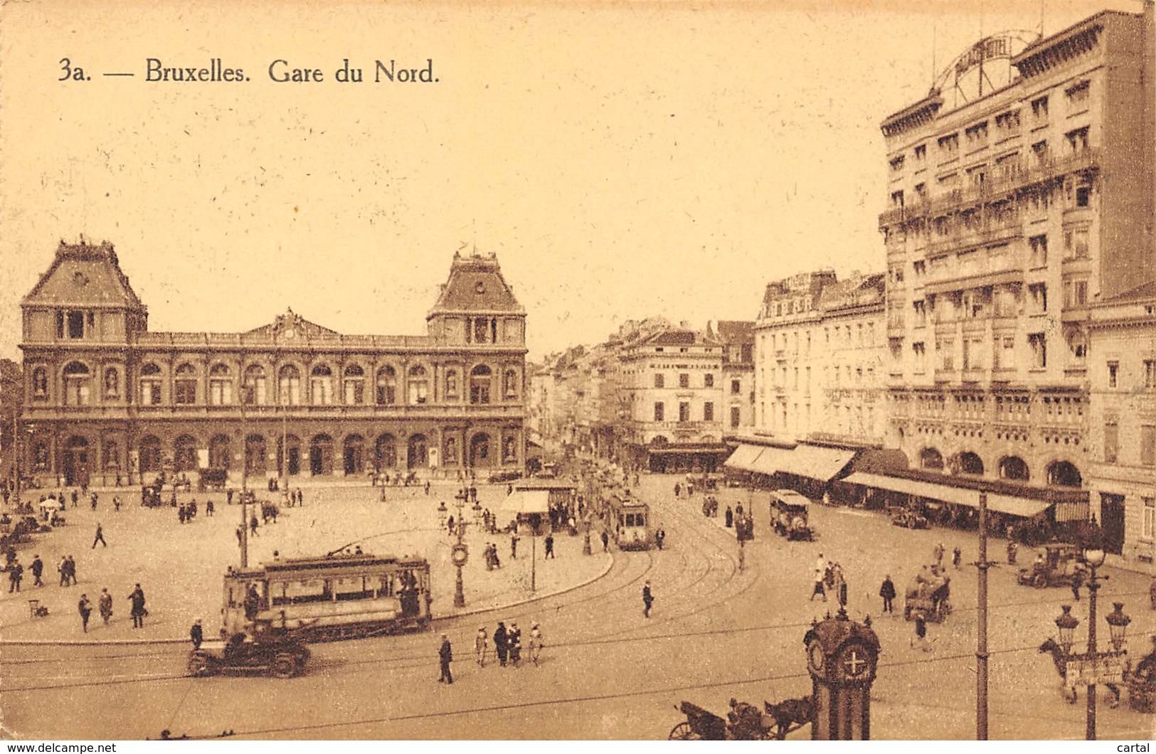 BRUXELLES - Gare Du Nord - Spoorwegen, Stations