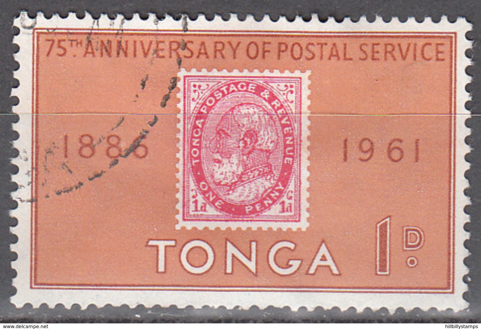 TONGA   SCOTT NO. 114    USED     YEAR  1961 - Tonga (...-1970)