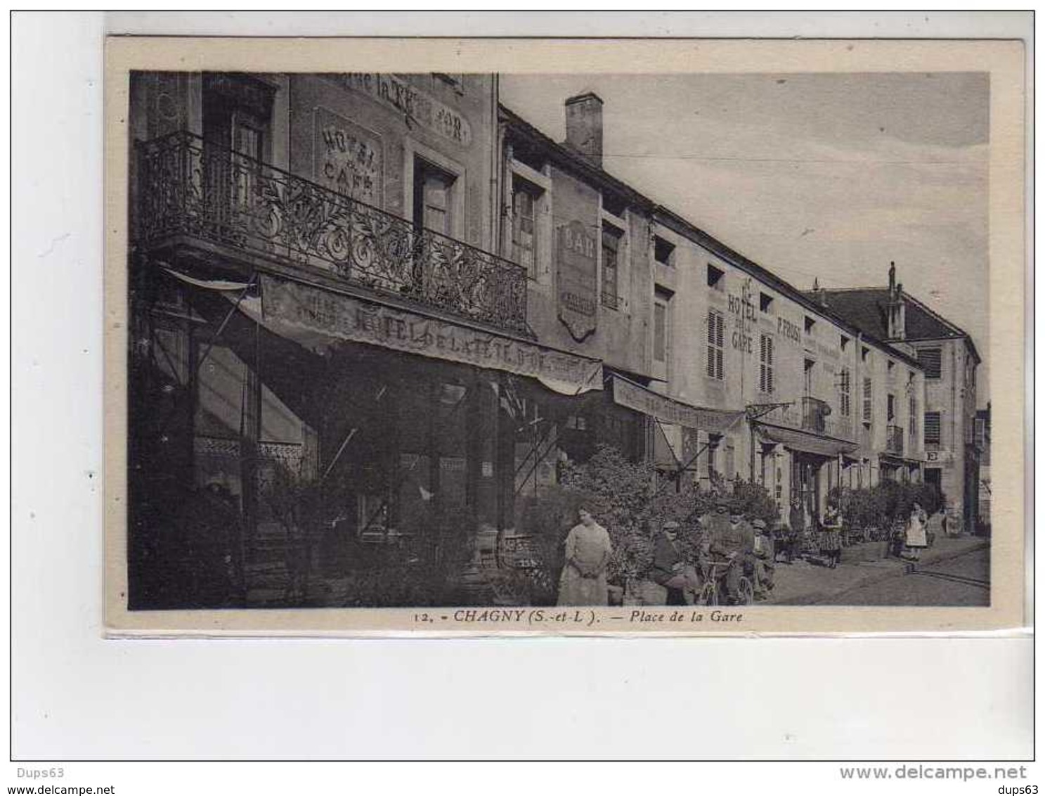 CHAGNY - Place De La Gare - Edition La Cigogne - Très Bon état - Chagny