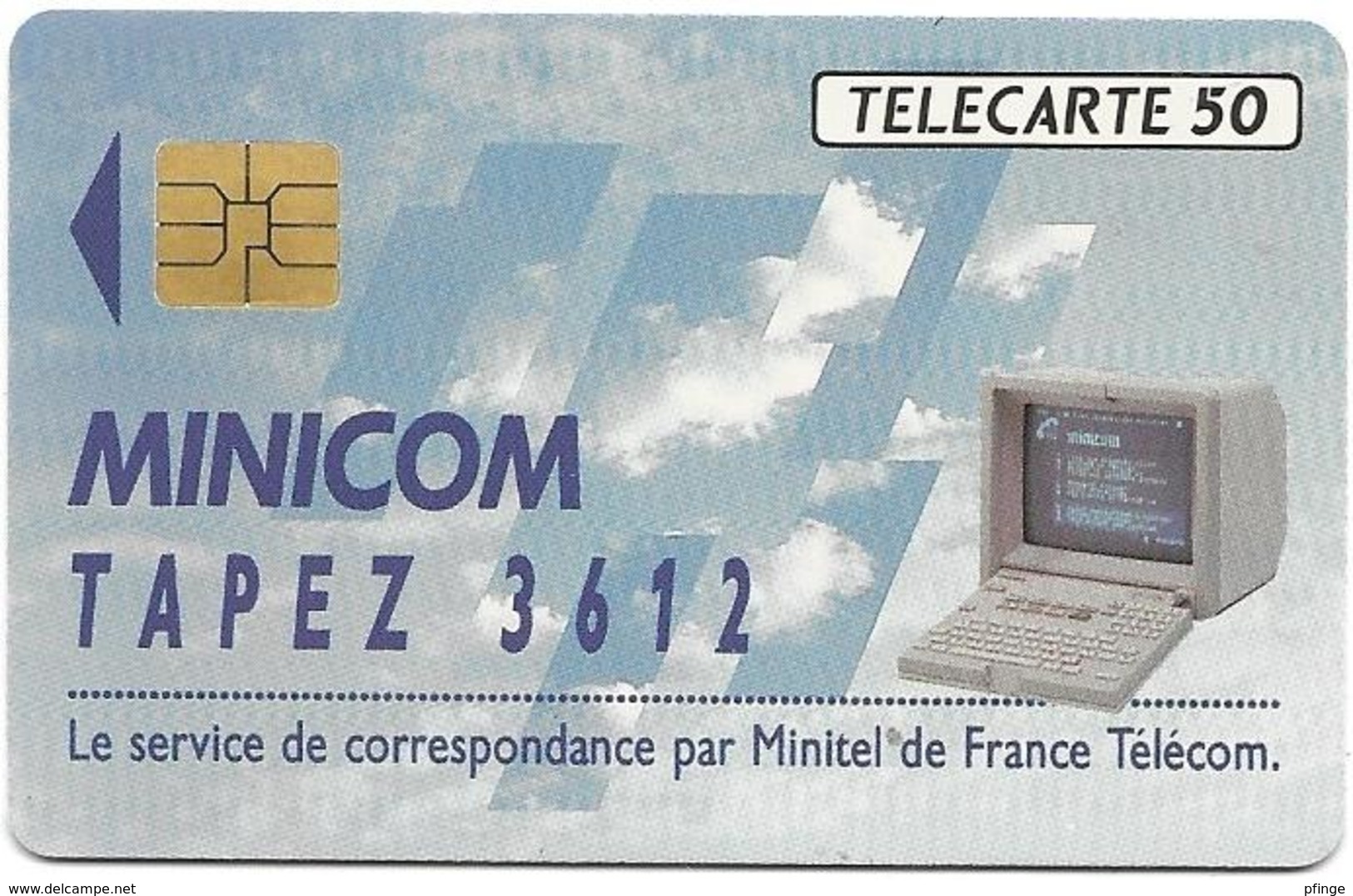 Telecarte 50 - Minicom - Téléphones