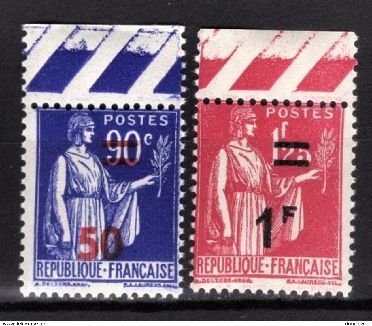 FRANCE 1941 - Y.T. N° 482 ET 483 - NEUFS** - Nuovi