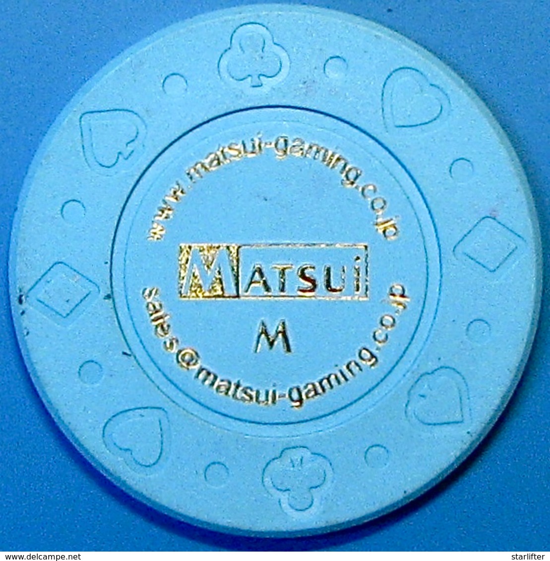 50¢ Casino Chip. Matsui Gaming, Tokyo, Japan. N42. - Casino