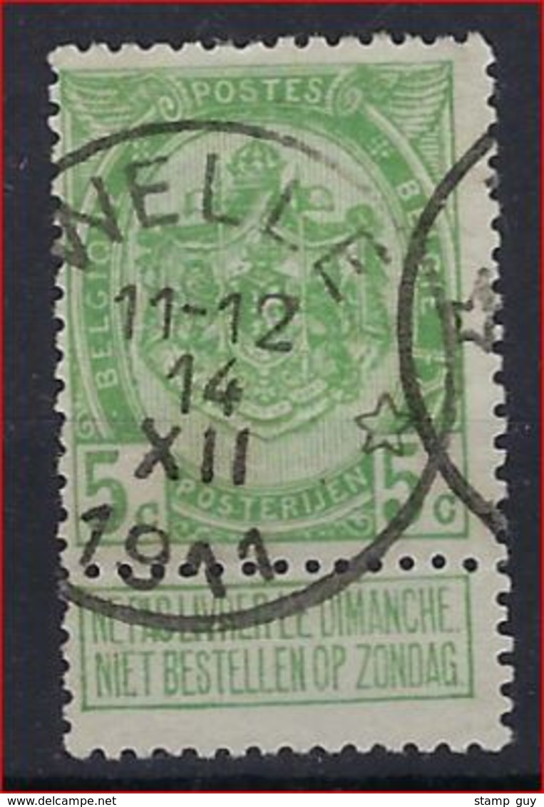 Nr. 83 Met ZELDZAME DEPOTS - RELAIS Stempel WELLE ; Staat Zie Scan ! Inzet 5 € ! - 1893-1907 Armoiries