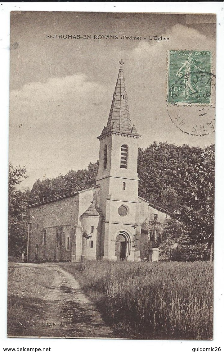 Saint Thomas En Royan,prix Revu ,l'eglise ,st Thomas - Autres & Non Classés