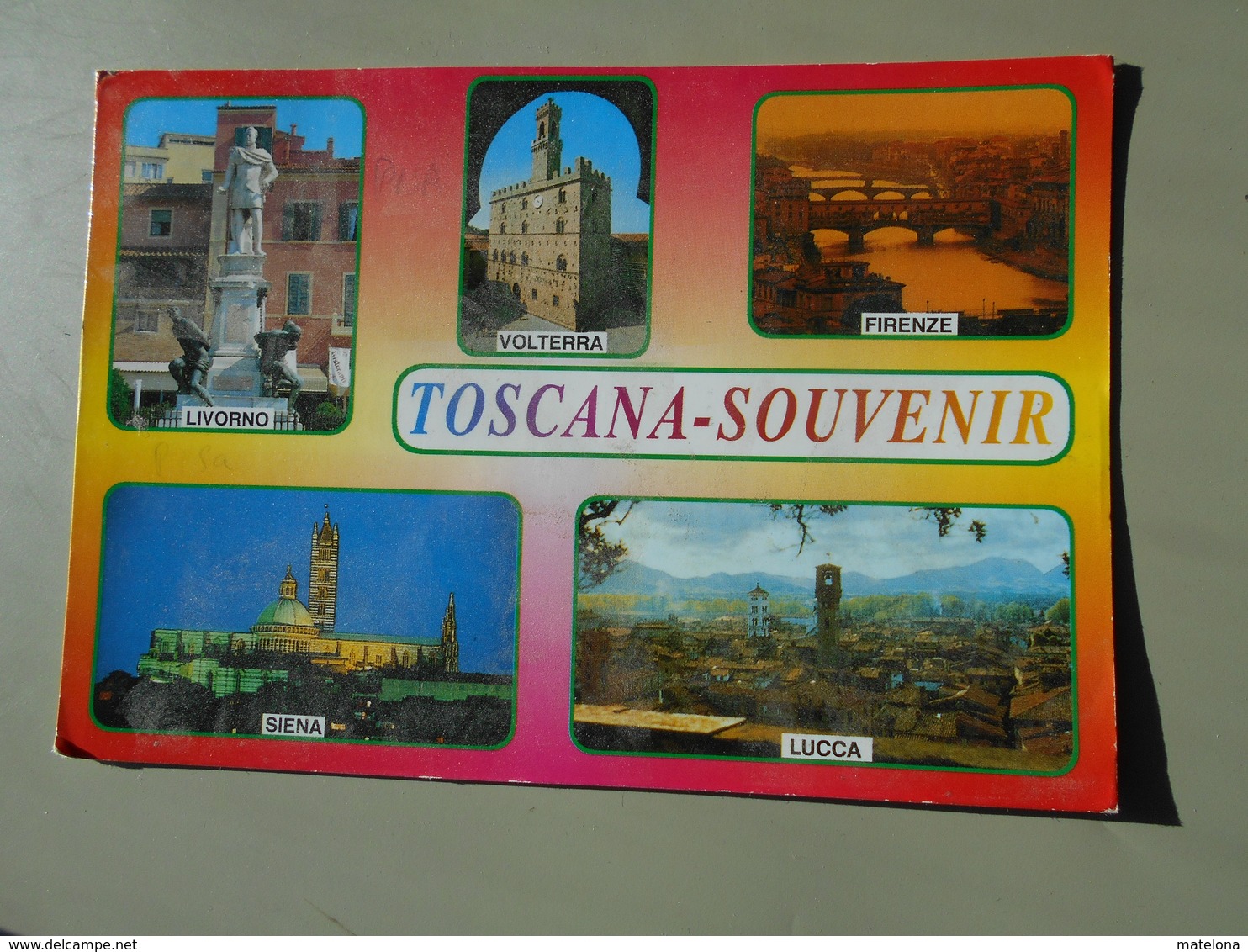 ITALIE TOSCANA SOUVENIR - Autres & Non Classés