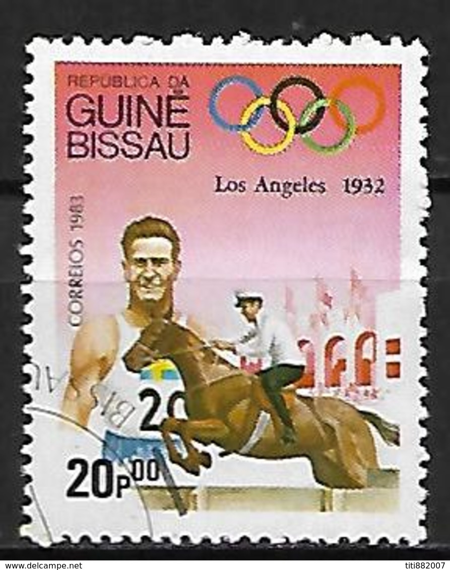 GUINEE  BISSAU     -      HIPPISME  /  JUMPING   -    Oblitéré - Springreiten