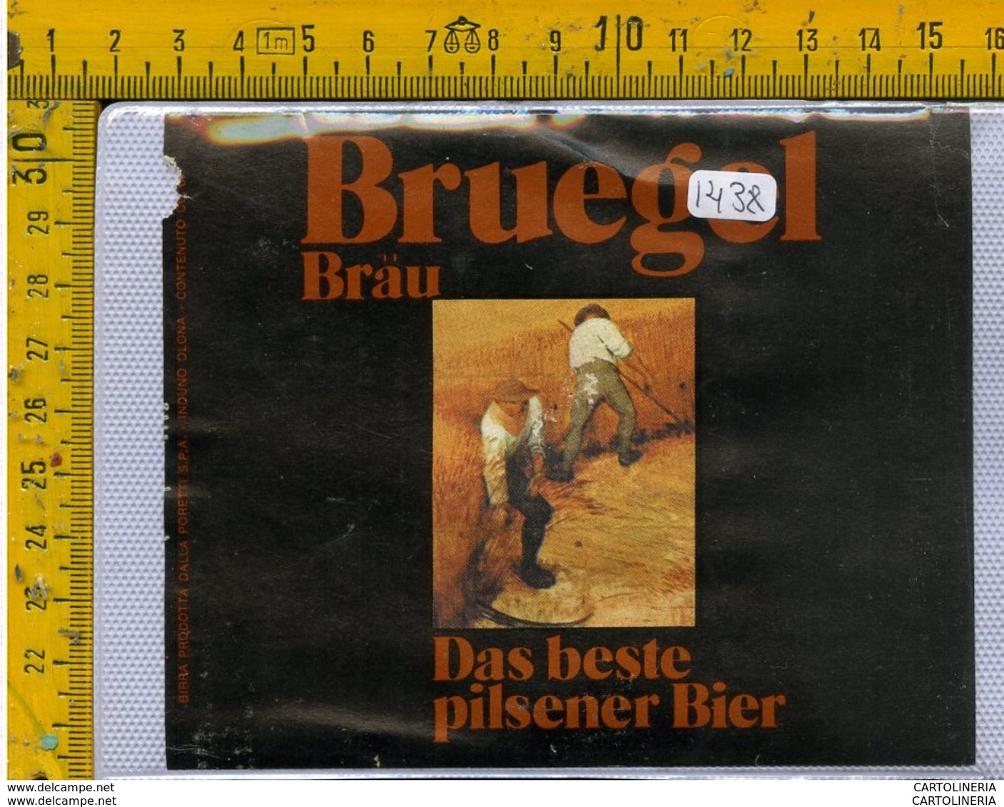 Etichetta Birra Bruegel - Birra