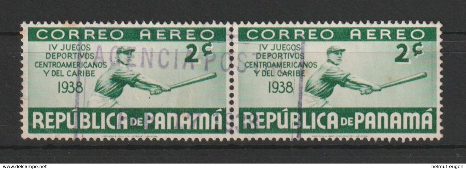 MiNr. 247 Panama  1938, 12. Febr. 4. Zentralamerikanische Und Karibische Sportspiele. - Panama