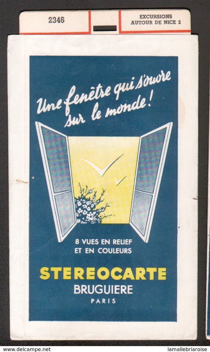 Stereocarte Bruguiere, 2346, Excursions Autour De Nice 2 - Visionneuses Stéréoscopiques