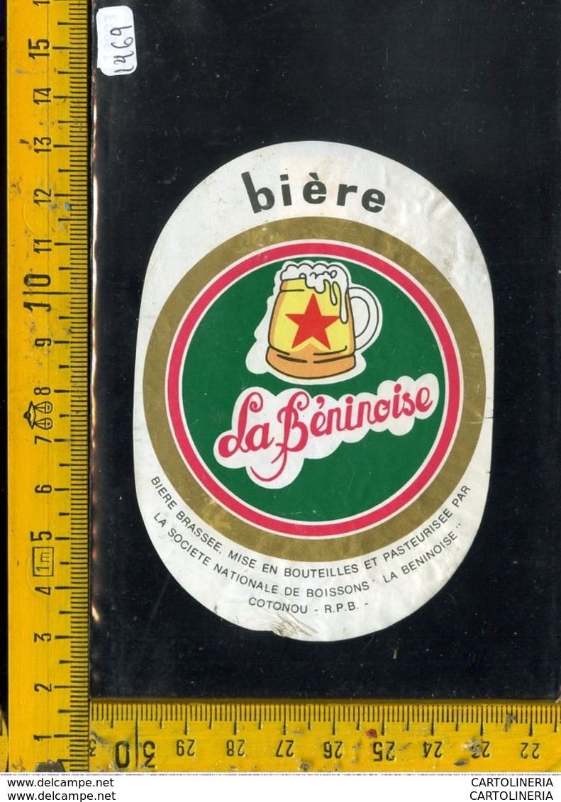 Etichetta Birra La Beninoise - Birra