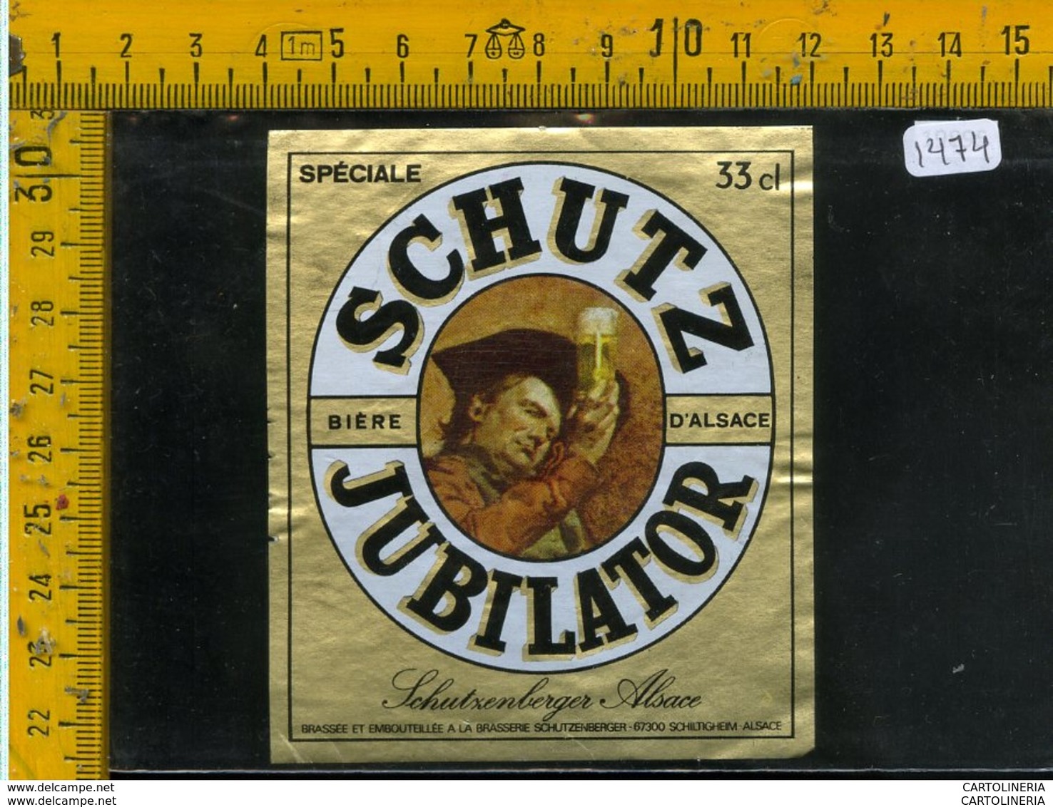 Etichetta Birra Schutz Jubilator - Birra