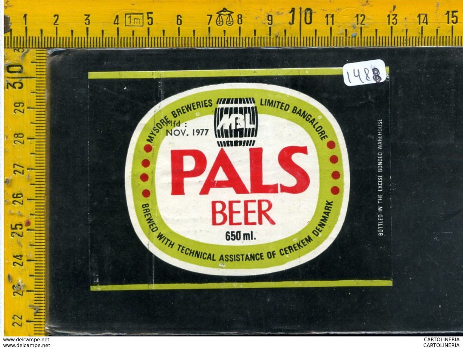 Etichetta Birra Pals - Birra