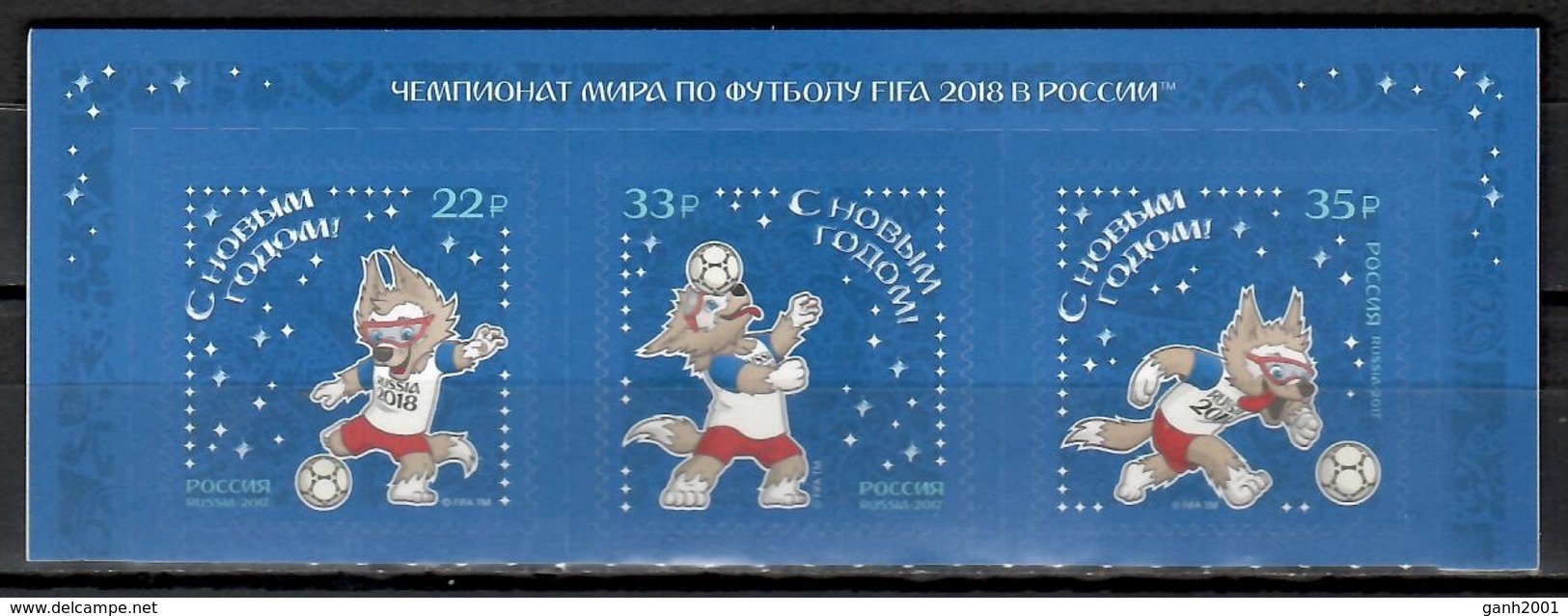 Russia 2017 Rusia / FIFA World Football Cup Russia 2018 Mascot MNH Campeonato Mundial Fútbol Rusia 2018 / Cu10916  C5-28 - 2018 – Rusia