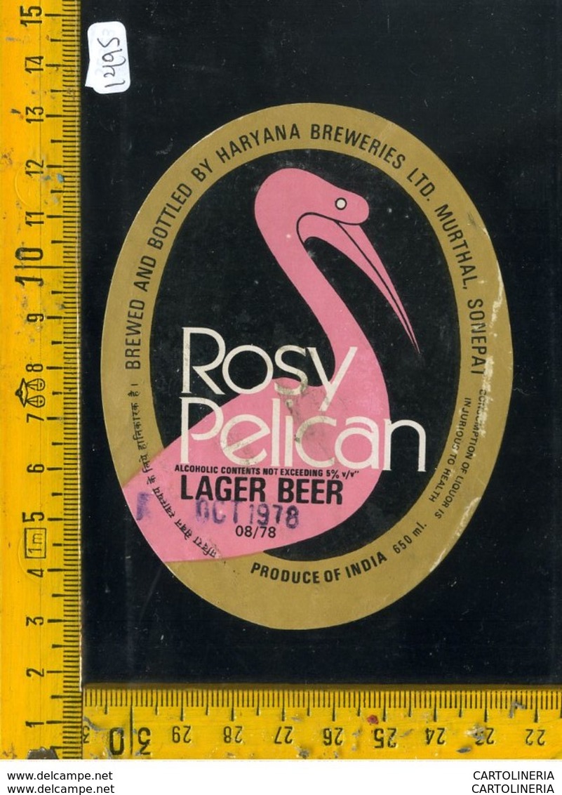 Etichetta Birra Rosi Pelican - Birra